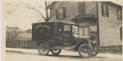 Royal Mail Van in Milton, Ontario.