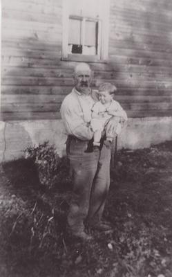 James Wilbert Colton And Grandson Alfred Malcolm