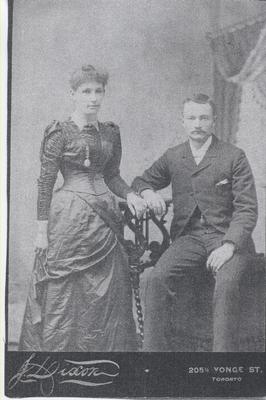 Alfred Franklin Colton & Wife Rosie Lafontain Colton.