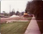 Construction On 3rd Line, Summer 1980.