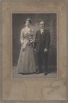 Wedding Photograph of Jane Devlin and Ransome Brownridge, ca1900