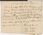 Marriage Certificate, John McLaren and Nancy Cleaver, 1832