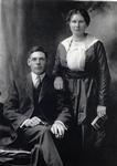 Howard and Mary Bradley, Wedding Photo 1919