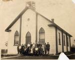 S.S. #11 School, Sheridan, June 1913