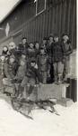 Group Of Children On Sled