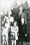 Family of Cecil Lawrence, Oct 1946.