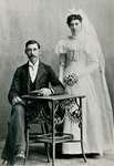 Wedding Photo of Mr. and Mrs. Davidson, 1898