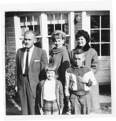 Merlyn Weir Family Photo, Thessalon, Circa 1962