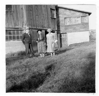 Barn on the Alex Campbell Farm, Thessalon, circa 1900