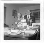 Mr. and Mrs. Howard Whitfield Observe Sixtieth Wedding Anniversary, 1961