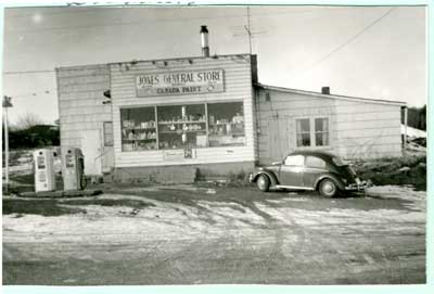 Jones General Store, Nesterville, circa 1920