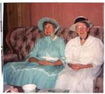 Two Women in Centennial Costumes, 1992