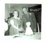 Lew and Mabel Hern's 40th Wedding Anniversary, 1963