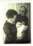 Lew and Mabel Hern with Granddaughter Isabel, circa 1953