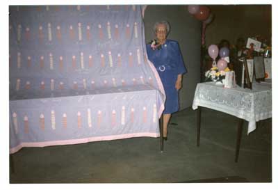 Mrs. Eva Tremblay, 90th Birthday Celebration, circa 1990