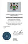 Congratulatory Certificate from Premier of Ontario Mike Harris, 1997