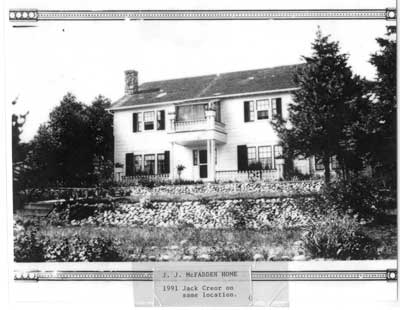 J. J. McFadden Home, Thessalon, circa 1950