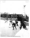 Hockey at the Thessalon Outdoor Arena, 1940
