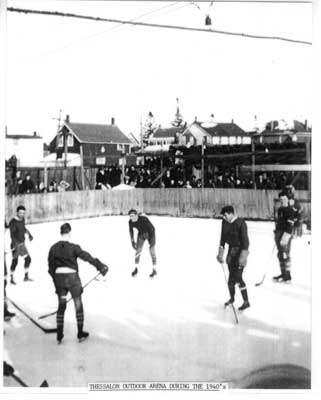 Thessalon Outdoor Arena, Circa 1940