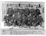 Thessalon Unbeatable Eagles Hockey Team, 1939