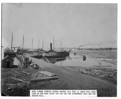 Hope Lumber Company, Thessalon, Summer Circa 1912
