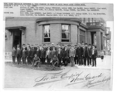 The Home Guard, Thessalon Sept 6, 1915
