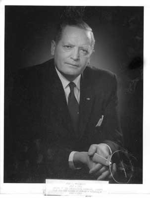 Portrait of John. A. Fullerton, circa 1954