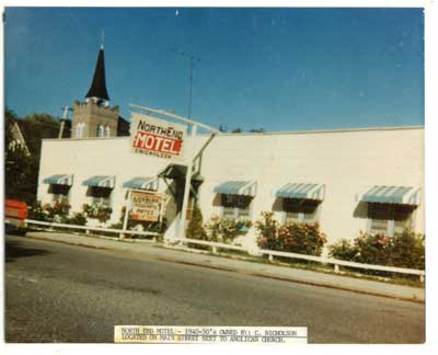 North End Motel, Thessalon, circa 1945