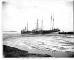 The Juno docked at Thessalon Government Dock, Circa 1900