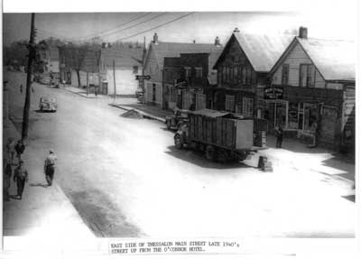 Main Street, Thessalon, Circa 1945
