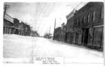 South end of Main Street in Winter, Thessalon, 1930