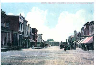 Main Street,Thessalon in the Summertime, circa 1900