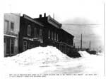 East side of Main Street in winter, Thessalon, circa 1935