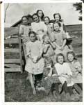 Girl Pupils at S.S. No # 3 Lefroy, Ansonia school, circa 1920