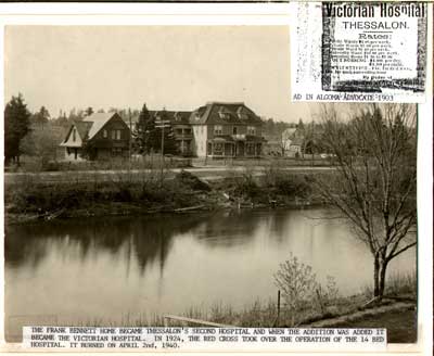 Frank Bennett Home, Thessalon, circa 1924