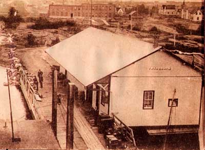 Government Dock, Thessalon, circa 1915