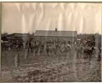 Racers at Thessalon Race Track, circa 1910