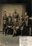 Group photograph of Men in Uniform, circa 1914