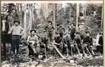 Group of Lumberjacks, Thessalon Area, circa 1900