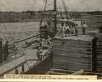 Loading Lumber, Thessalon Dock, circa 1900