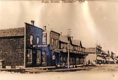 View of Main Street, Thessalon, circa 1902