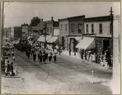 First World War Parade, Thessalon, circa 1918