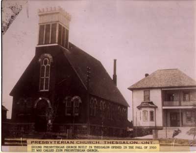 Second Presbyterian Church, Thessalon, circa 1920