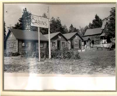 White Horse Cabins, Thessalon, circa 1940