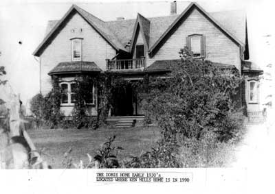 The Dobie Home, Thessalon, circa 1935