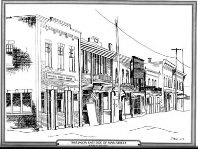 East Side Main Street, Thessalon, circa 1920