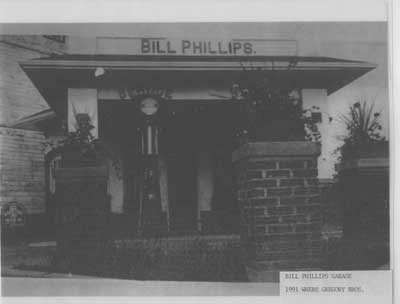 Bill Phillips Garage, Thessalon, circa 1935