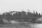 Completion of the 'N & S' School Bridge Piers, Thessalon, 1957