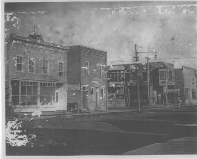 Main Street of Thessalon, circa 1920