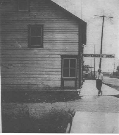 Provencher Brothers Meat Market, Thessalon, circa 1913